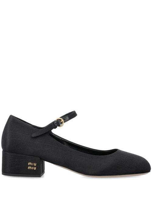 Pumps with logo MIU MIU | 5I191EXWRF0002